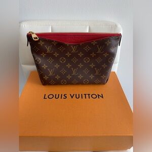Louis Vuitton Red Leather Interior Pouch